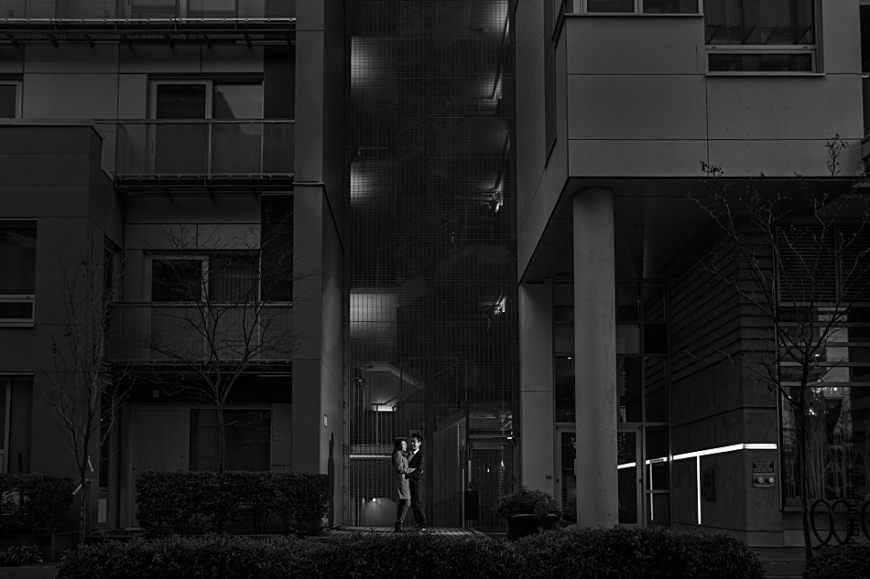 olympic village vancouver engagement photos