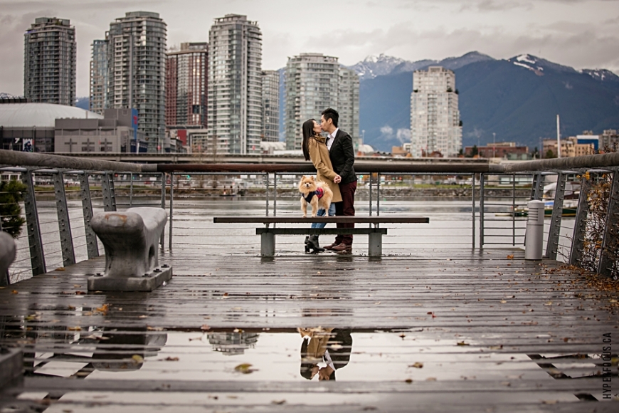 olympic village vancouver engagement photos